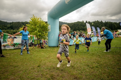 Valachy Man, triatlon v dětské kategorii. Valachy Man.