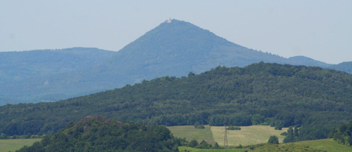 Milešovka / Donnersberg.