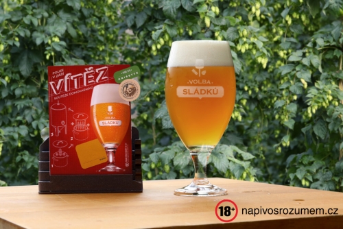 Vítěz, pivo belgického typu vařené v Plzni.