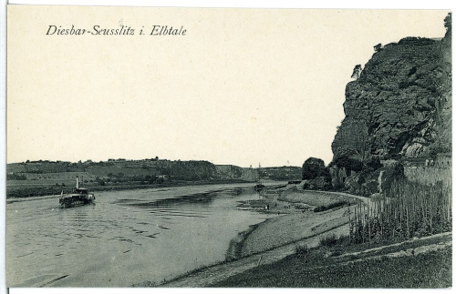 Böser Bruder, Diesbar-Seusslitz, Elbe / Labe.