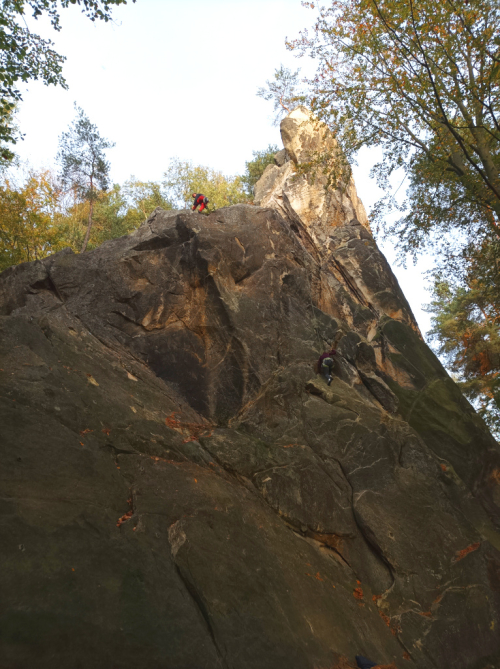 Bezděčínská věž, via ferrata Skab.