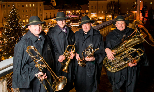 Salzburg Christkindlmarkt, Domplatz, Residenzplatz.