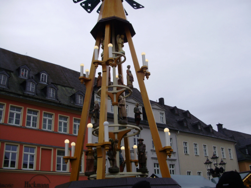 Annaberg-Bucholz, Erzgebirge, Deutschland.