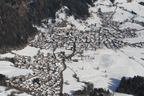 Kaiserwinkl, běžky crosscountry skiing.