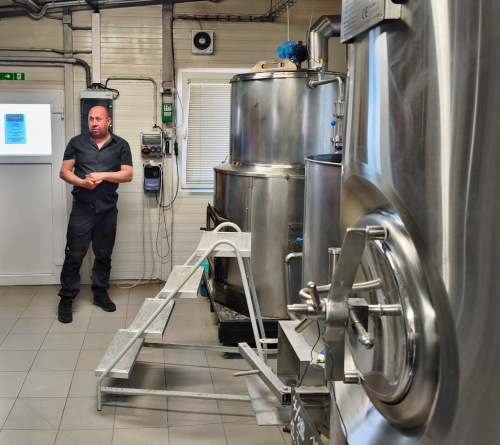 Srdce Zmolského pivovaru. Znojmo pivo.